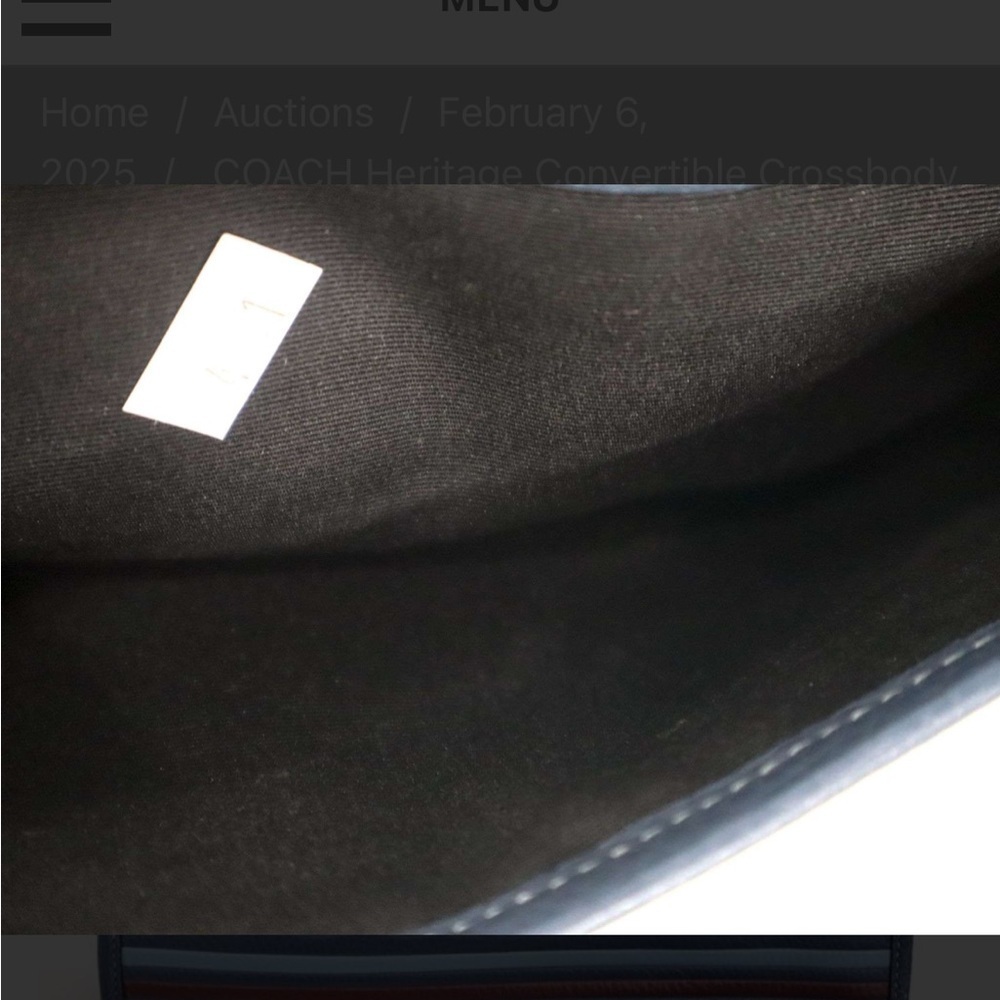 Our polished pebble leather Town tote secures with a snap closure. - Picture 5 of 8